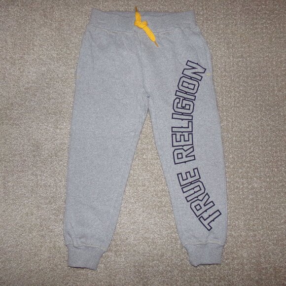 BOYS TRUE RELIGION 2PC SHIRT SWEATPANTS SZ M 5/6 - Picture 3 of 4
